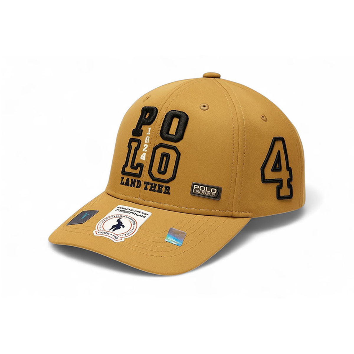 Gorra Polo 1924 Snapback Con Broche Ajustable Para Hombre