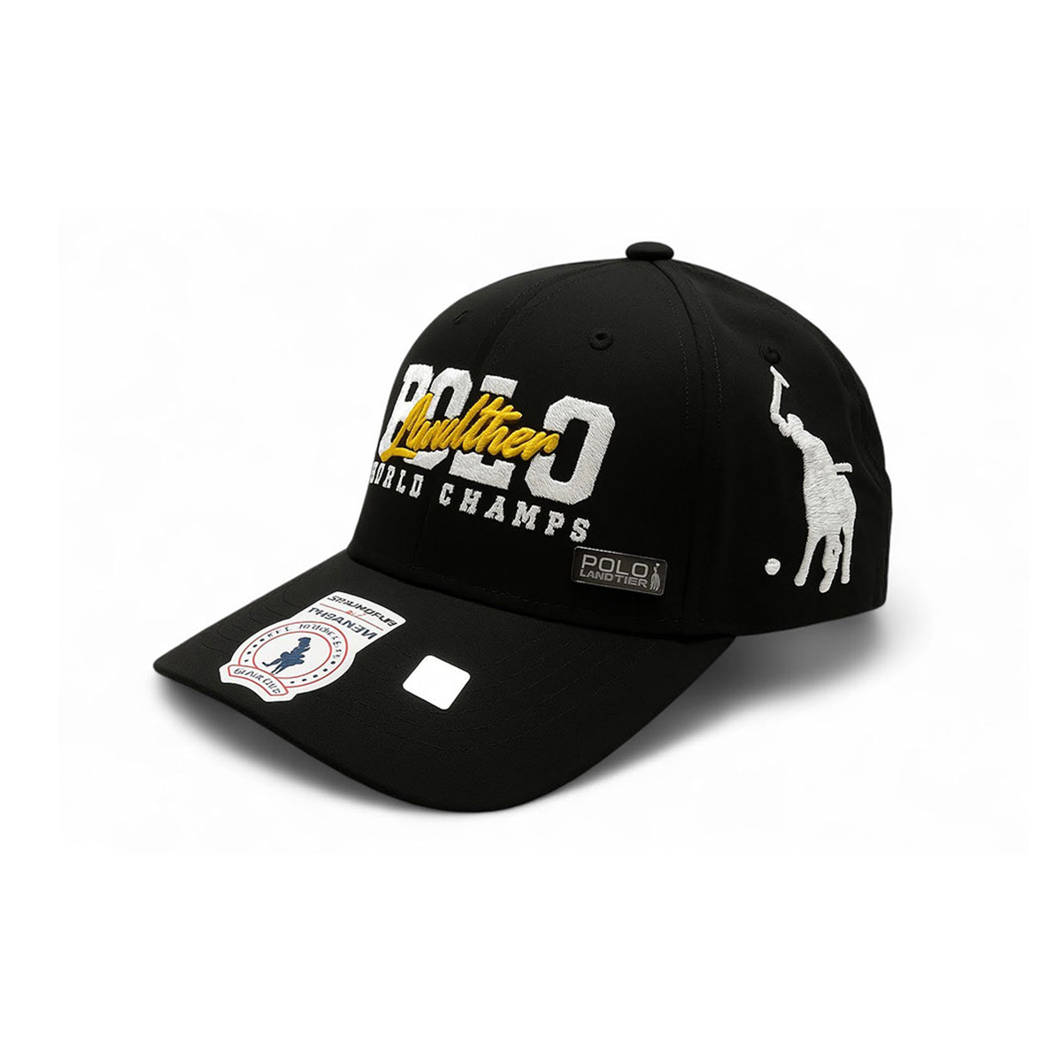 Gorra Polo Champs Ajustable Con Broche Snapback Para Hombre