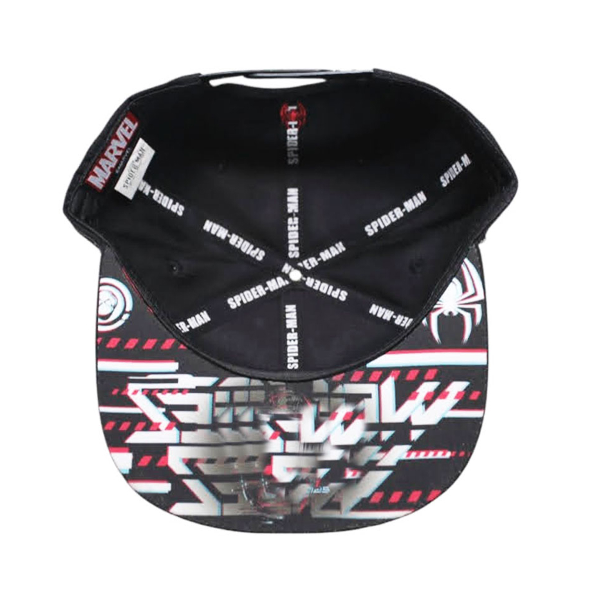 Foto 4 pulgar | Gorra Spiderman Negra Ajustable Snapback Para Hombre