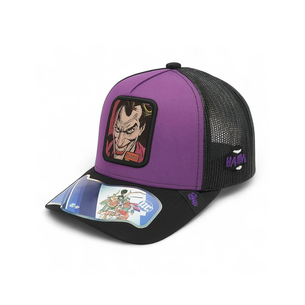 Gorra Guasón The Joker Trucker Para Hombre Ajustablees