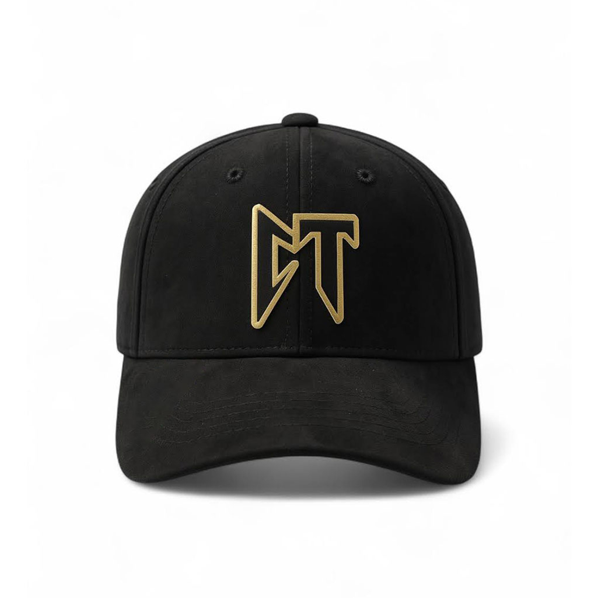 Foto 3 pulgar | Gorra Corridos Tumbados Knite Hombre Gamuza Negra Cerrada