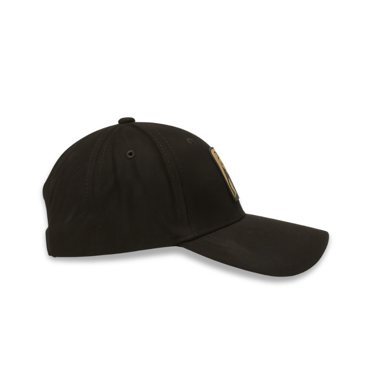 Foto 4 pulgar | Gorra Cerrada Para Hombre Knite Lobo Gamuza Negra Estilo New