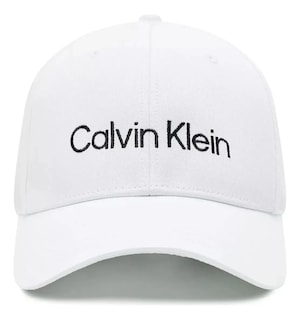 Foto 2 | Gorra Calvin Klein Ajustable Logo Clasico Blanco Original