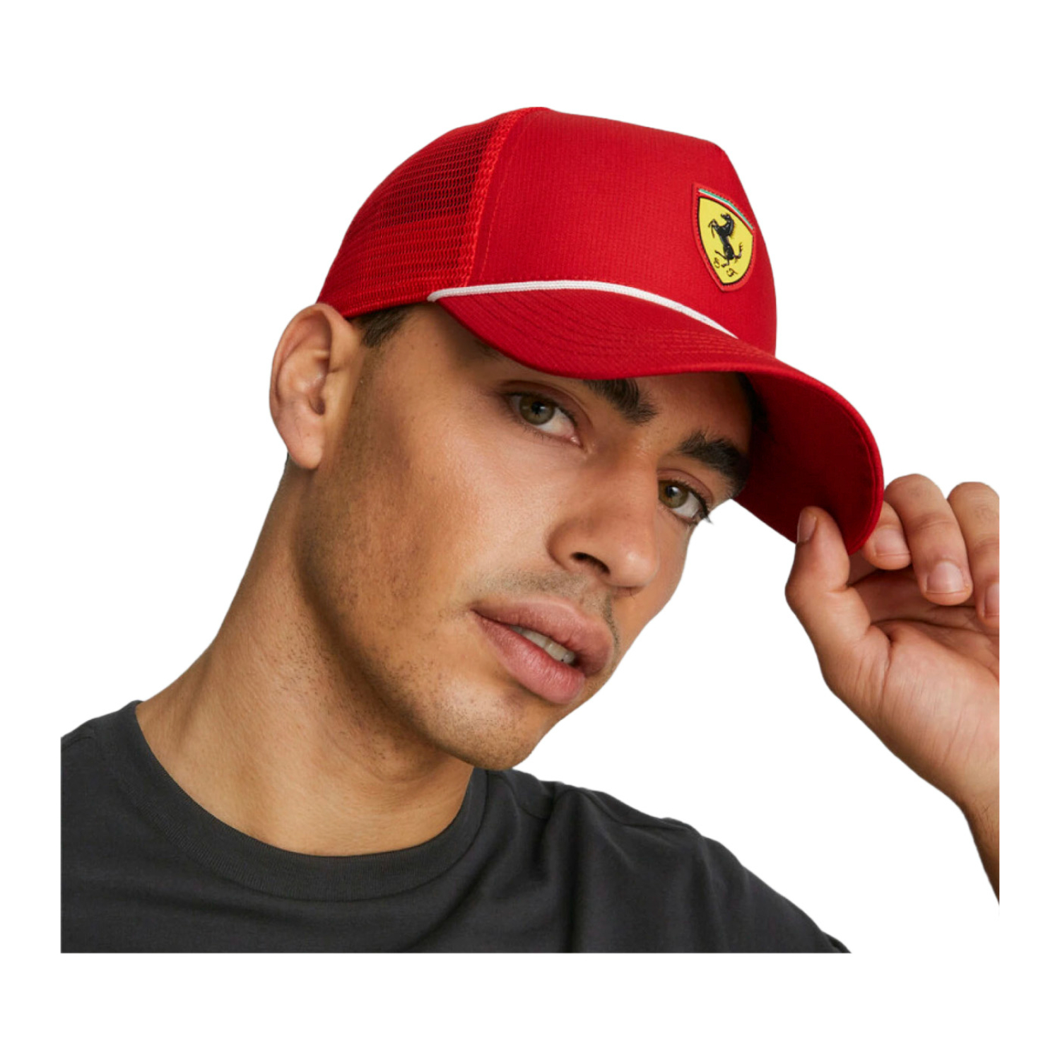 Foto 4 pulgar | Gorra Puma Ferrari Sptwr Race Trucker Roja