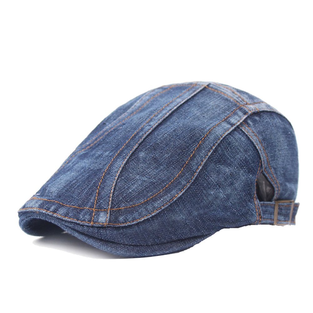 Foto 2 pulgar | Sombrero Quanhaigou  Unisex  Vaquero  Plano  Ivy Gatsby  Newsboy  Taxista - Venta Internacional.