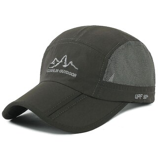 Foto 1 | Gorra Huoguo De Malla De Béisbol Transpirable De Secado Rápido Para Verano - Venta Internacional.