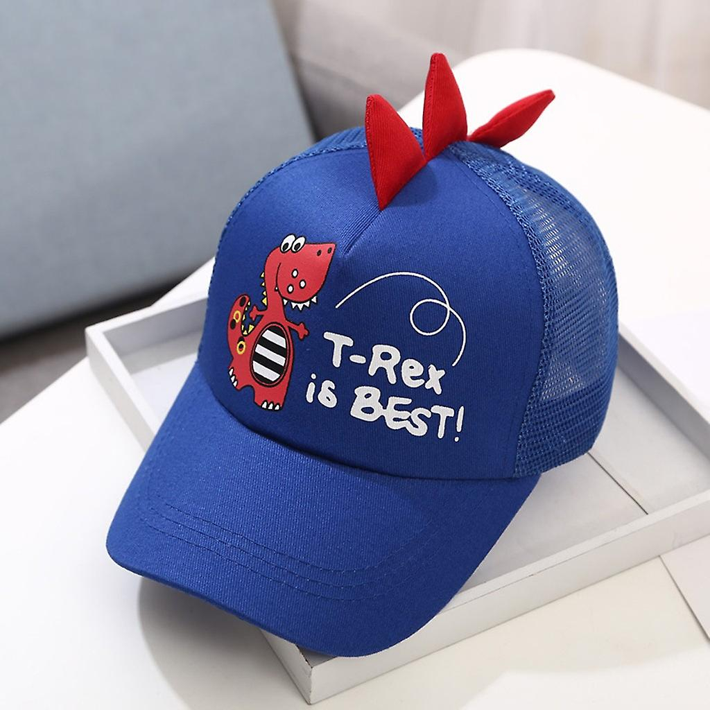 Foto 3 pulgar | Gorra Huoguo De Béisbol Bordada Con Dinosaurios A La Moda Para Niños - Venta Internacional.