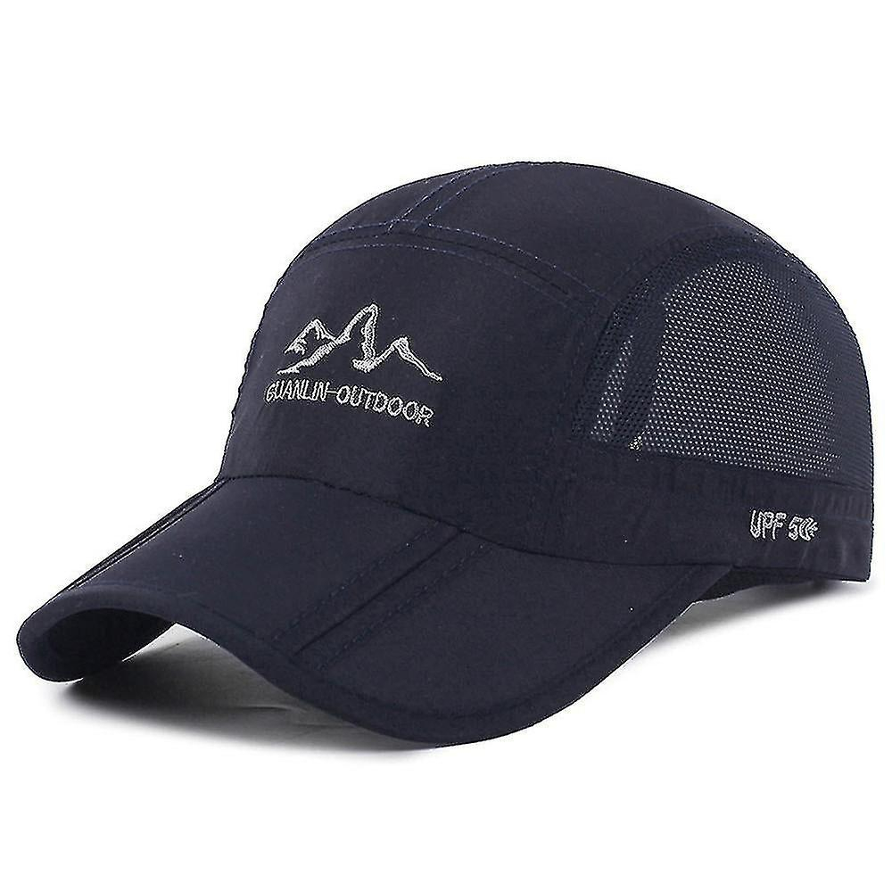 Foto 2 pulgar | Gorra Huoguo De Malla De Béisbol Transpirable De Secado Rápido Para Verano - Venta Internacional.