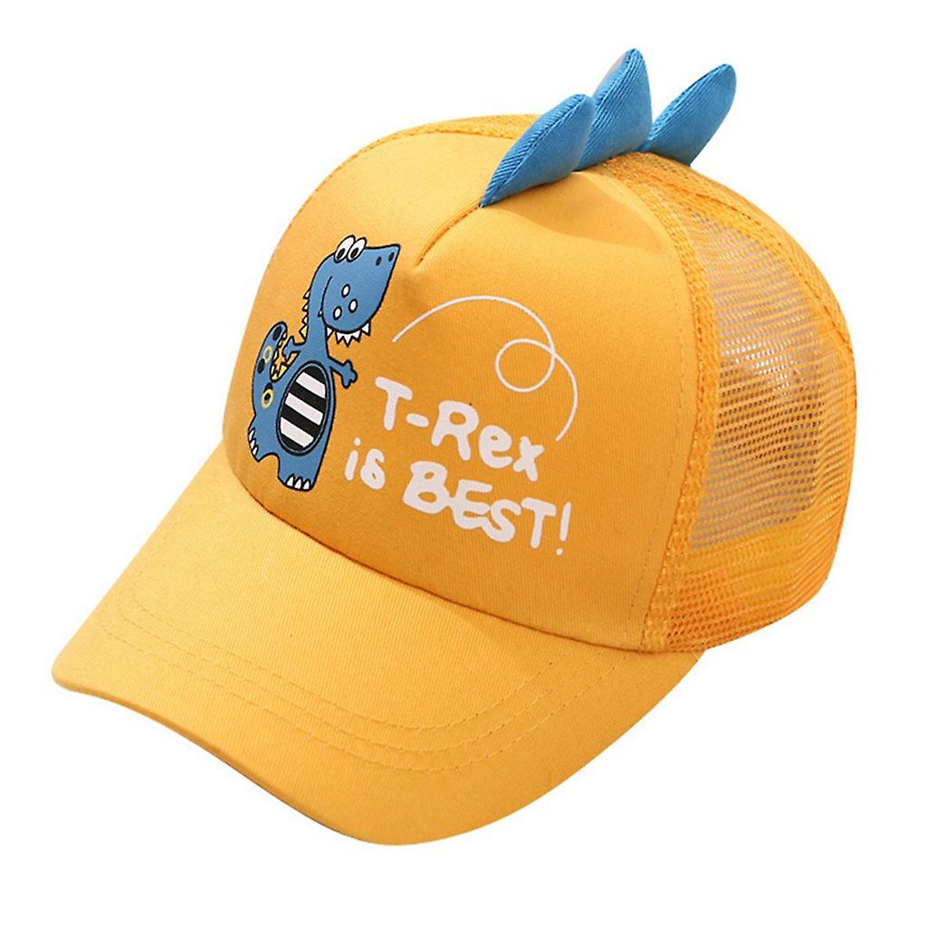 Foto 2 pulgar | Gorra Huoguo De Béisbol Bordada Con Dinosaurios A La Moda Para Niños - Venta Internacional.