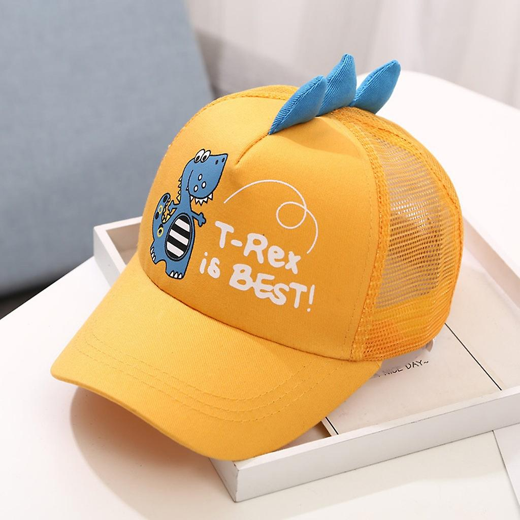 Foto 3 pulgar | Gorra Huoguo De Béisbol Bordada Con Dinosaurios A La Moda Para Niños - Venta Internacional.