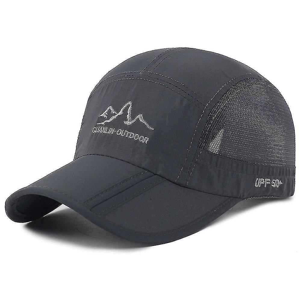 Foto 2 pulgar | Gorra Huoguo De Malla De Béisbol Transpirable De Secado Rápido Para Verano - Venta Internacional.
