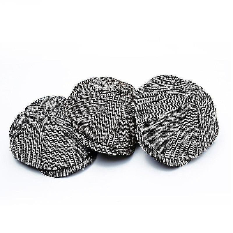 Foto 1 | Gorra Huoguo 14128 Con Diseño De Rayas A Presión Para Otoño E Invierno - Venta Internacional.
