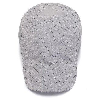 Foto 4 | Gorro Boina De Verano Transpirable A La Moda Para Hombre Gris Oscuro - Venta Internacional.