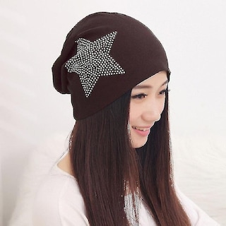 Foto 1 | Sombrero Huoguo Algodón Con Forma De Estrella De Cinco Puntas Color Liso - Venta Internacional.