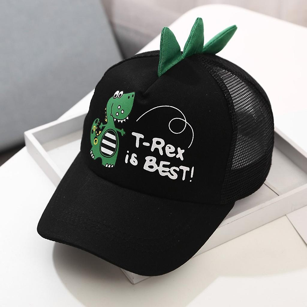 Foto 2 | Gorra Huoguo De Béisbol Bordada Con Dinosaurios A La Moda Para Niños - Venta Internacional.