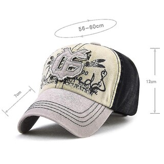 Foto 5 | Gorra De Béisbol De Primavera Para Mujer Modelo Hat Huoguo Parasol Para Exteriores Color Negro - Venta Internacional