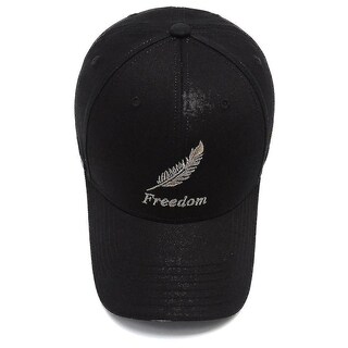 Foto 3 | Gorra De Béisbol Huoguo Con Bordado De Plumas Para Combinar Color 3 - Venta Internacional.
