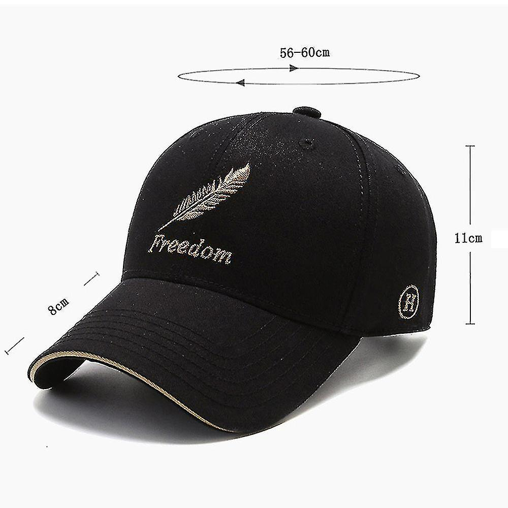 Foto 6 pulgar | Gorra De Béisbol Huoguo Con Bordado De Plumas Para Combinar  Color 3 - Venta Internacional.