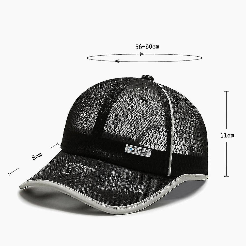 Foto 6 pulgar | Gorro Huoguo De Malla Transpirable Para El Sol  Color Naranja  56 — 60 Cm - Venta Internacional.