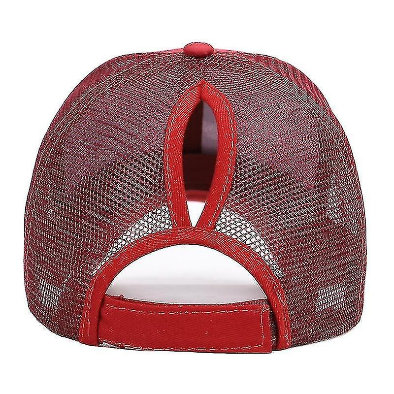 Foto 5 pulgar | Gorra Huoguo Hip Hop Casual De Malla Para Mujer  Estilo Hip Hop - Venta Internacional.