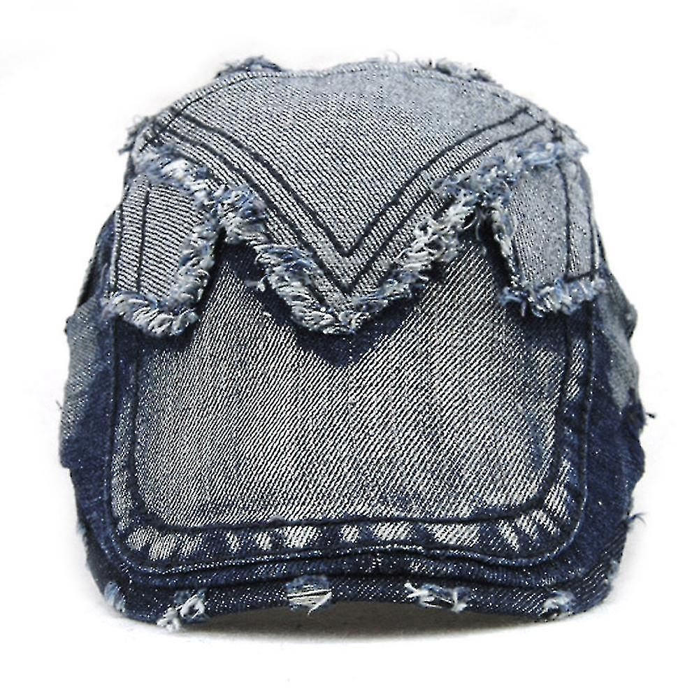 Foto 3 pulgar | Sombrero Huoguo  Gorra Vaquera Y Visera Para Mujer  Gris Oscuro - Venta Internacional.