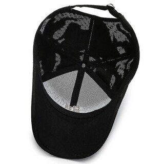Foto 3 | Gorra De Béisbol Huoguo Para Mujer Bordada Street White Algodón - Venta Internacional.