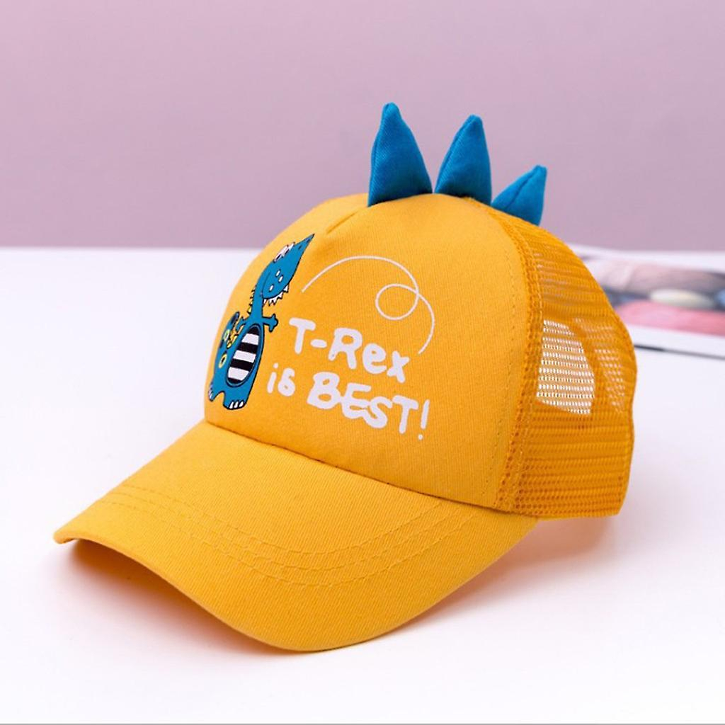 Foto 4 pulgar | Gorra Huoguo De Béisbol Bordada Con Dinosaurios A La Moda Para Niños - Venta Internacional.
