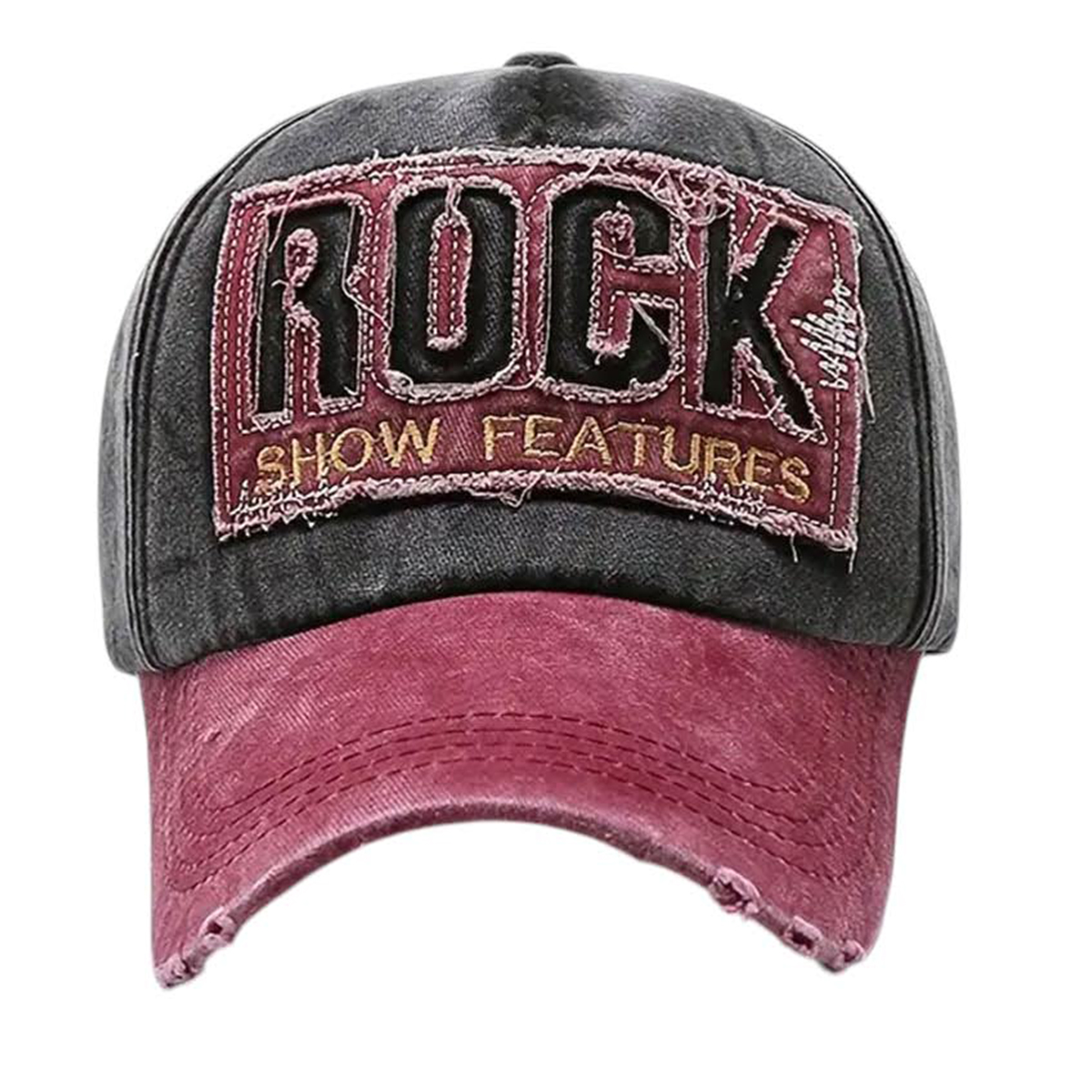Foto 2 | Gorra Rock Vintage Algodón Bordada Ajustable