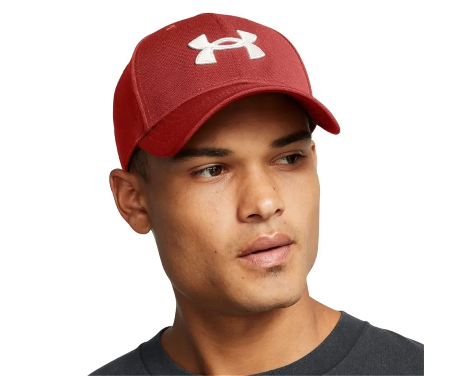 Foto 4 pulgar | Gorra Fitness Under Armour Blitzing Str Vino Hombre 1376700- Color Vino
