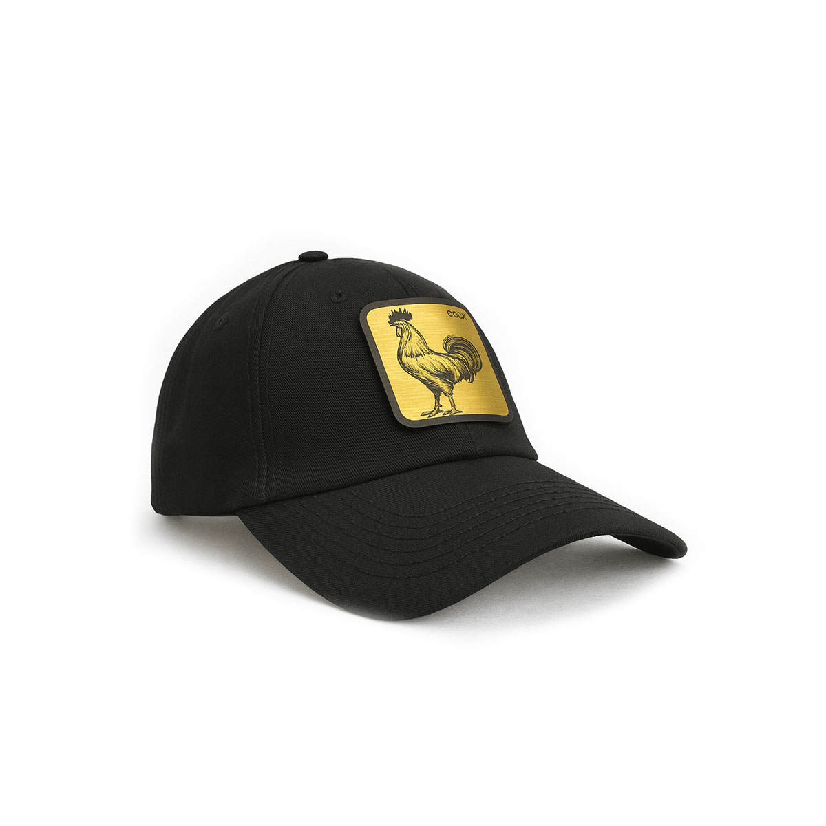 Foto 2 pulgar | Gorra Knite Gabardina Gallo Dorado Ajustable Hombre