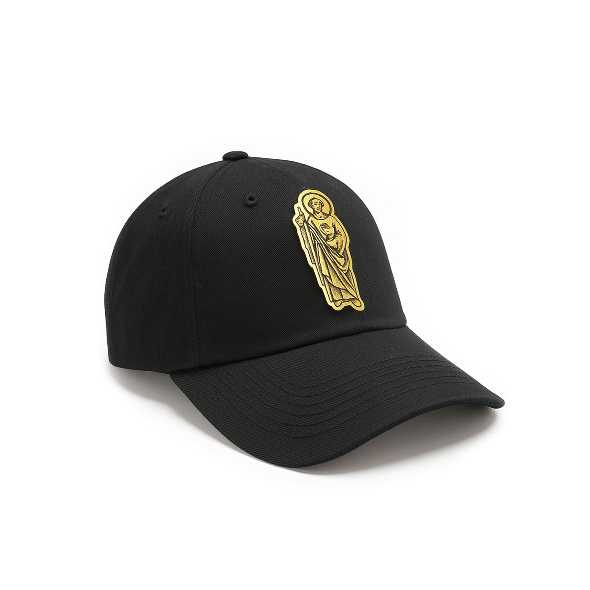 Foto 2 pulgar | Gorra Knite San Juditas Negra Gabardina Visera Hombre