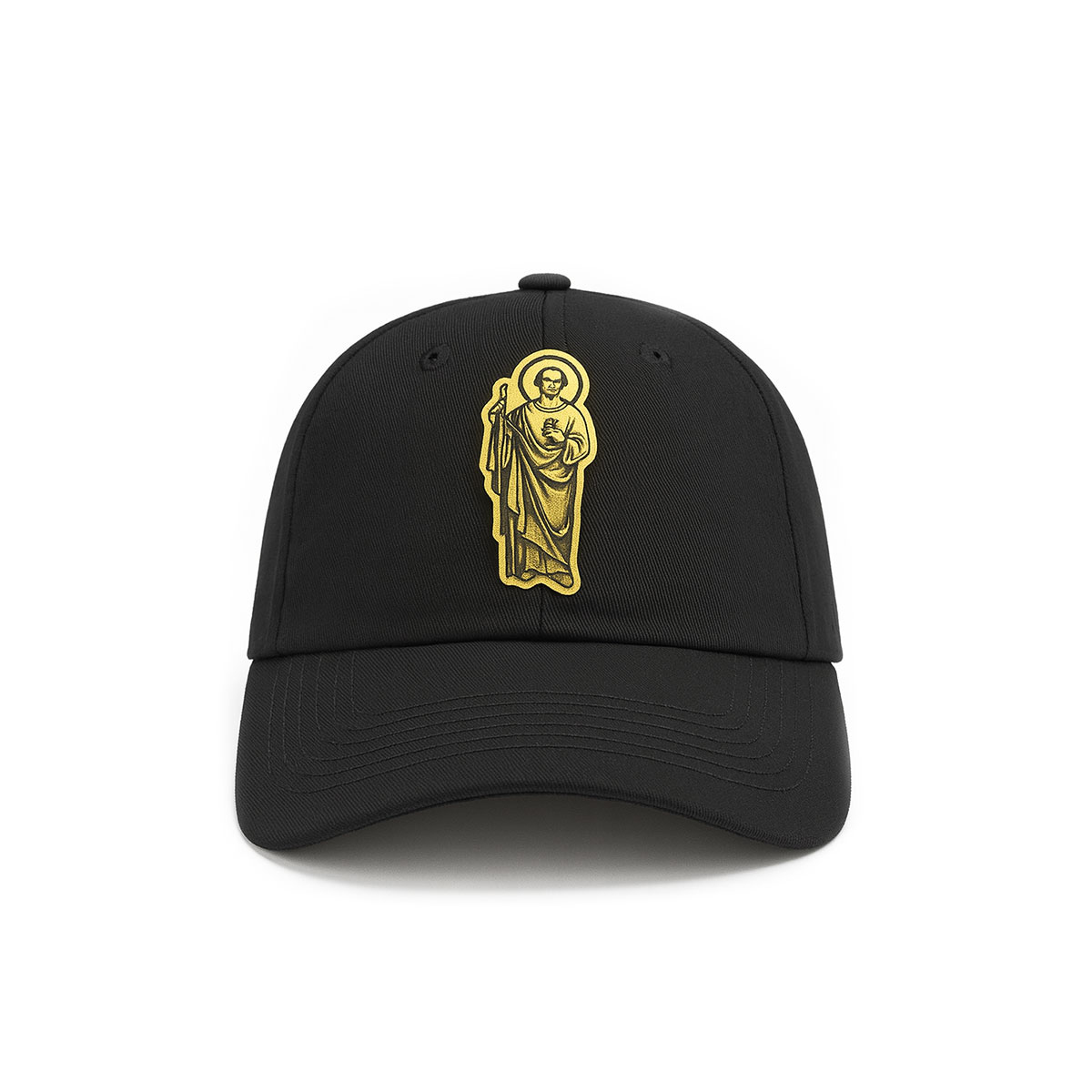 Foto 2 | Gorra Knite San Juditas Negra Gabardina Visera Hombre