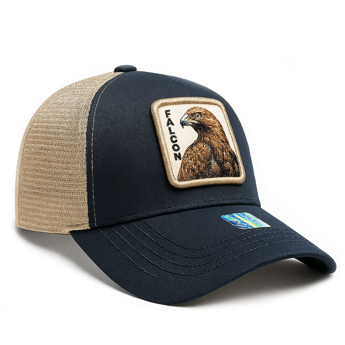 Foto 1 | Gorra Para Hombre Cerrada Knite Trucker Falcon Bordada