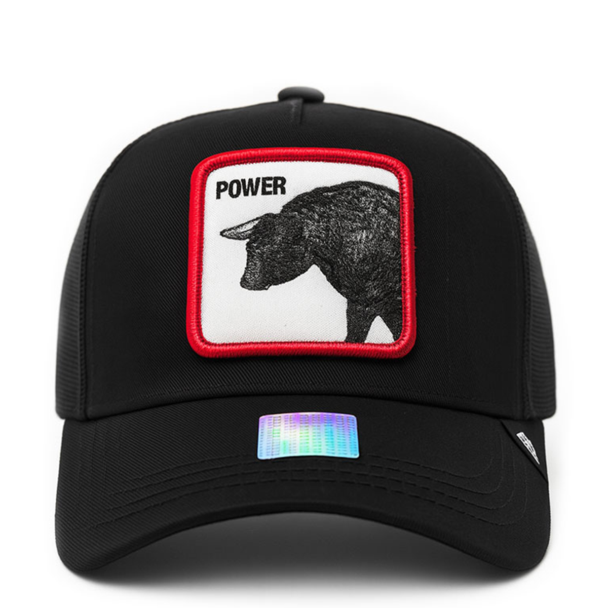 Foto 3 pulgar | Gorra Para Hombre Cerrada Knite Trucker Power Bordada