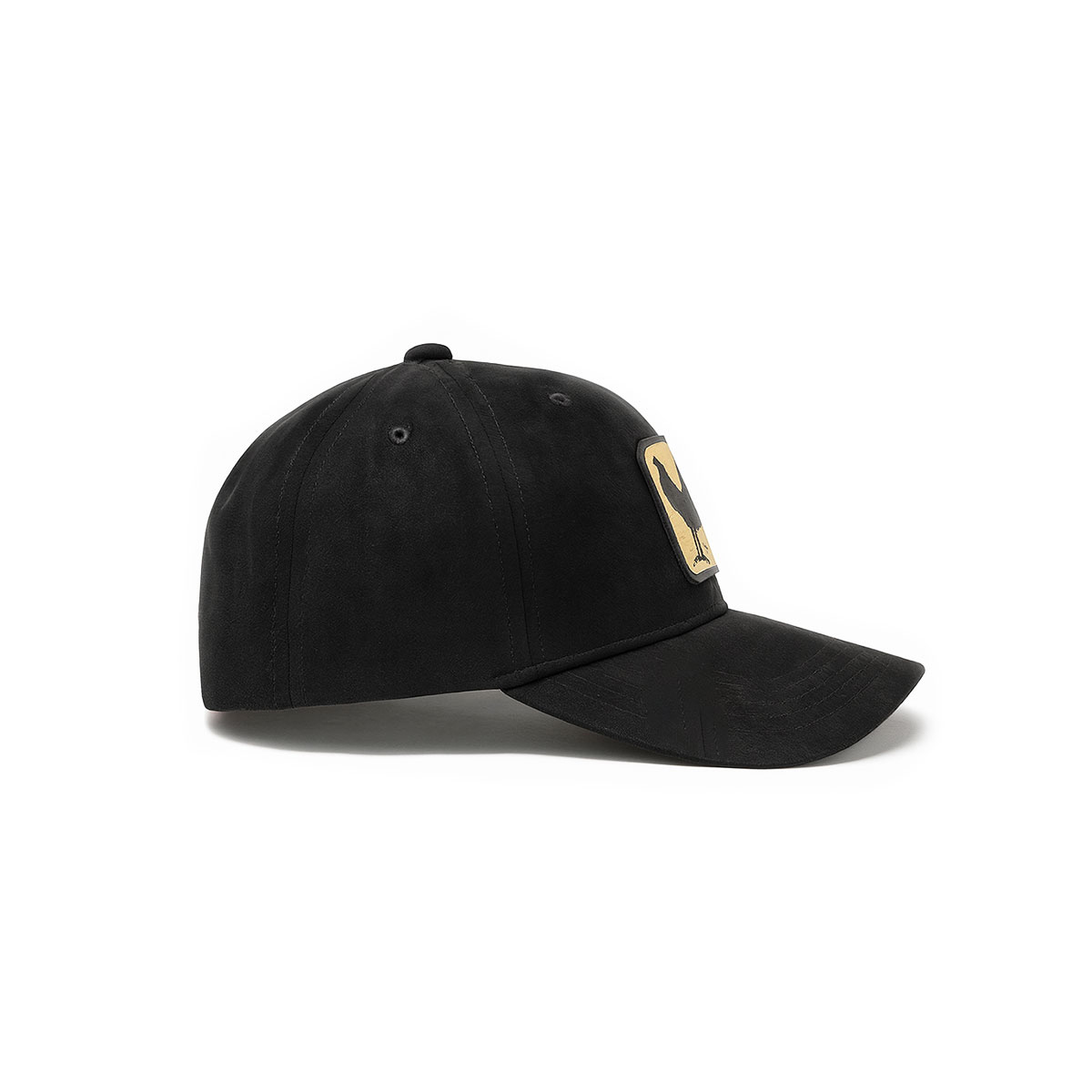 Foto 3 | Gorra Gamuza Knite Gallo Negro Visera Curva Ajustable