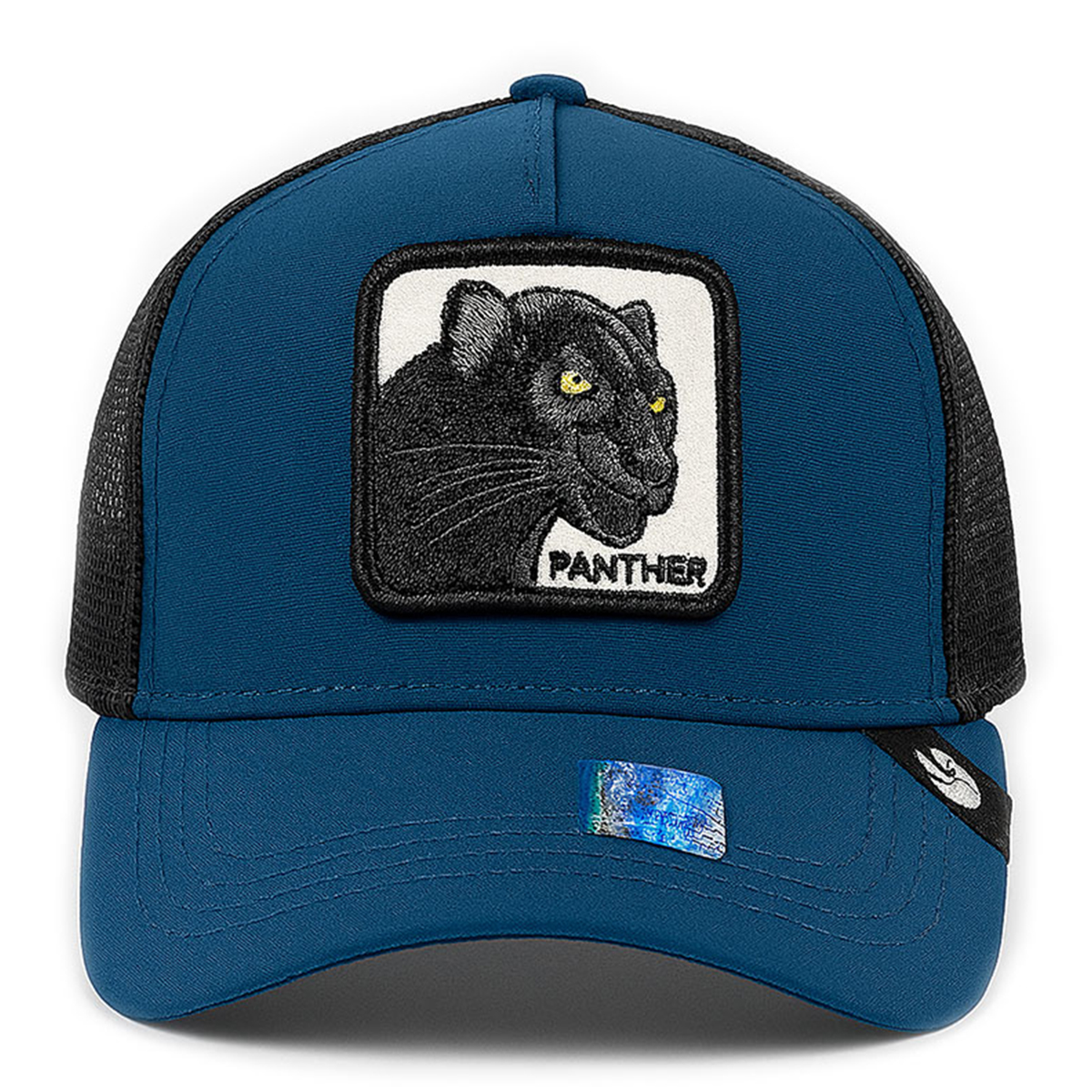 Foto 3 pulgar | Gorra Para Hombre Cerrada Knite Trucker Panther Bordada