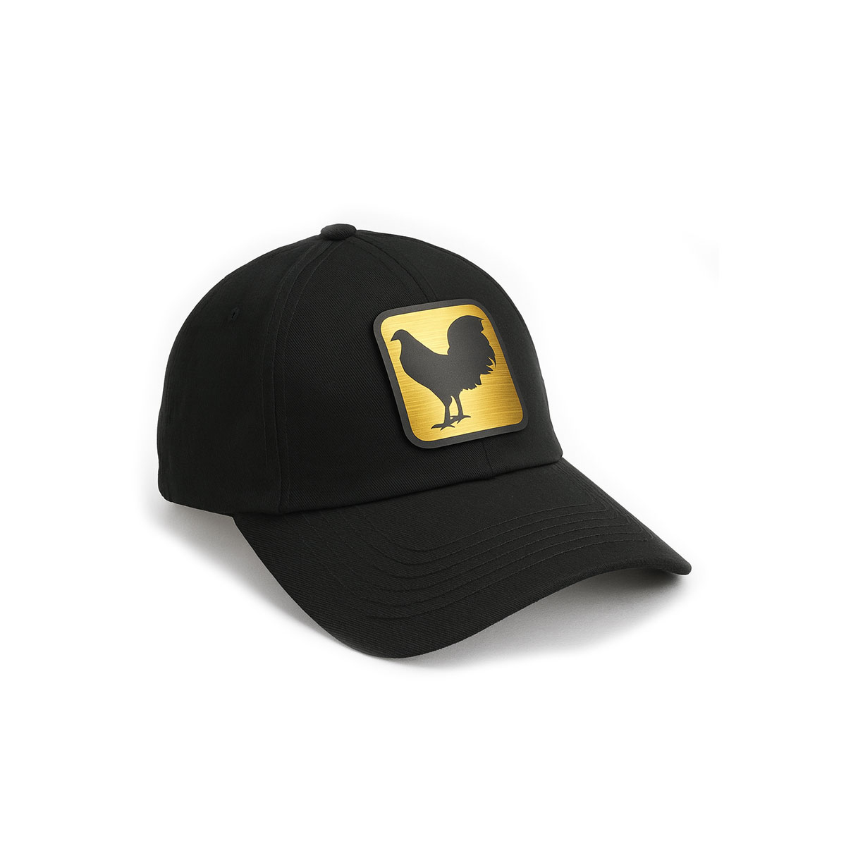 Foto 2 pulgar | Gorra Knite Gallo Negro Gabardina Ajustable Hombre Visera