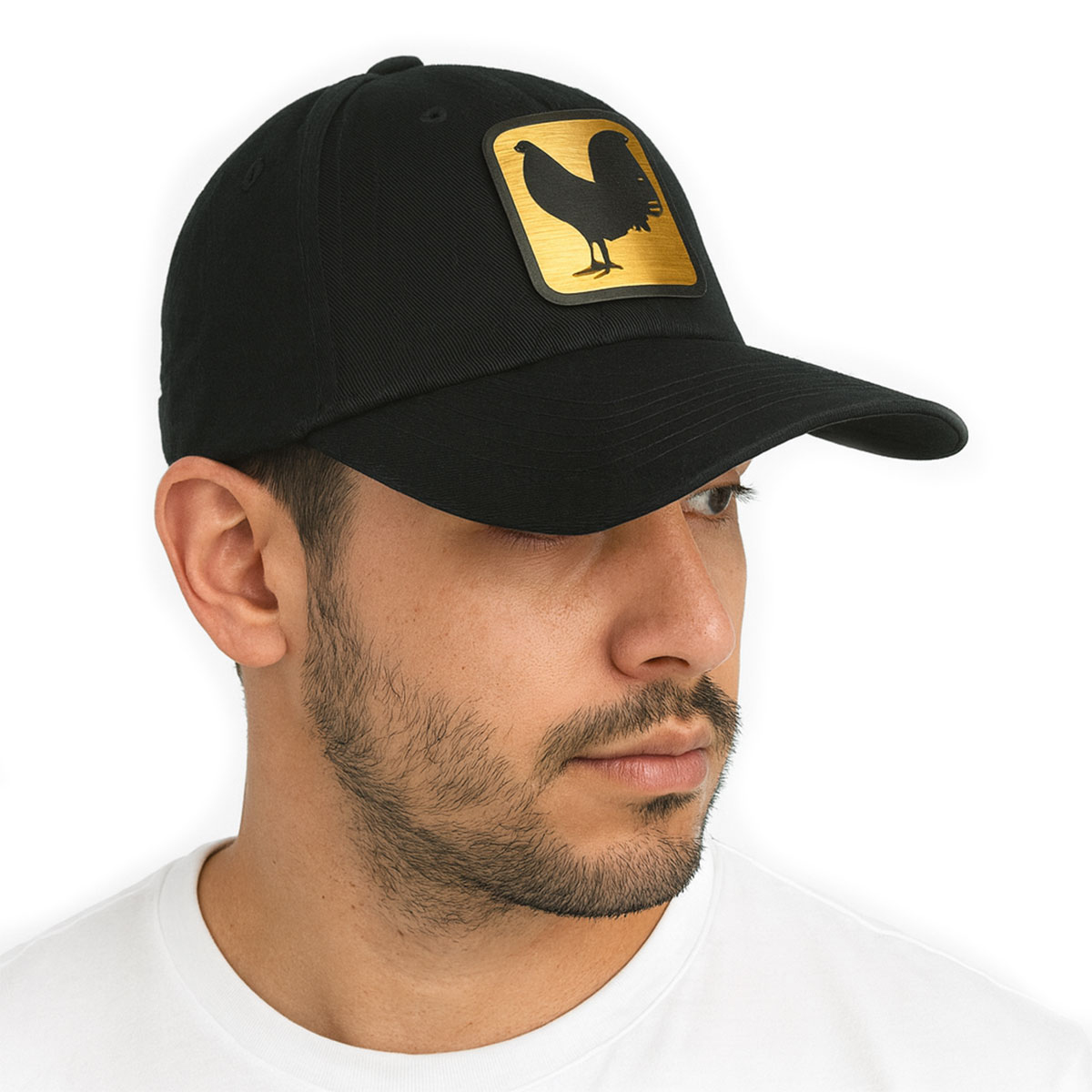 Foto 5 | Gorra Knite Gallo Negro Gabardina Ajustable Hombre Visera