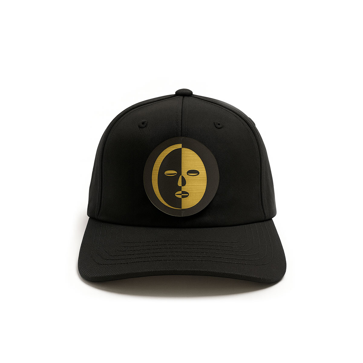 Foto 3 pulgar | Gorra Eleggua Knite Negra Gabardina Visera Curva Ajustable