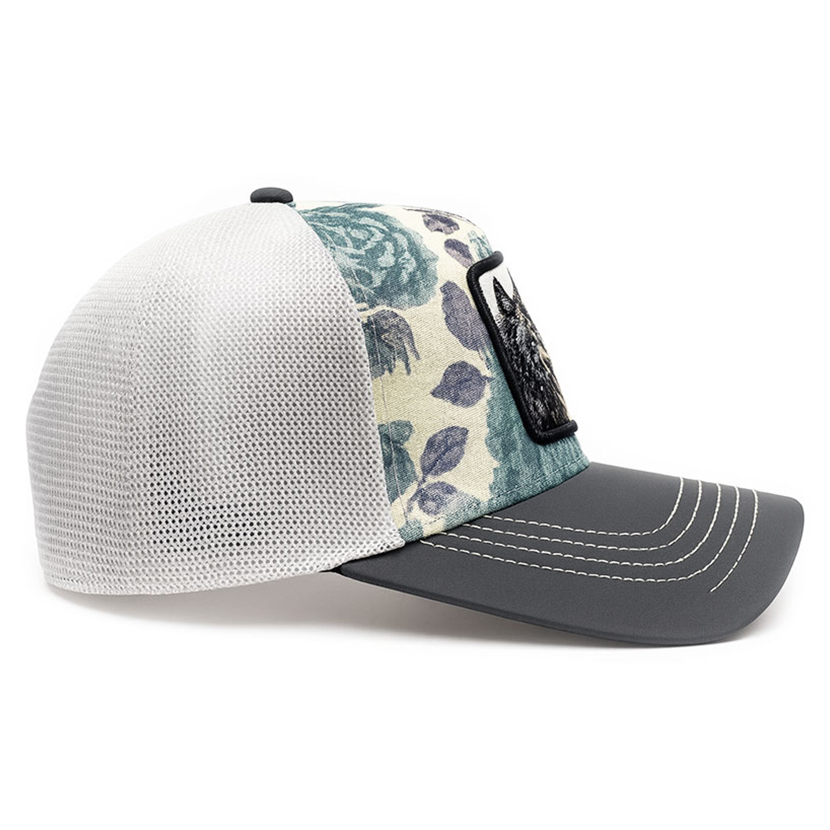 Foto 4 pulgar | Gorra Knite White Fang Trucker Urbana Cachucha Para Hombre