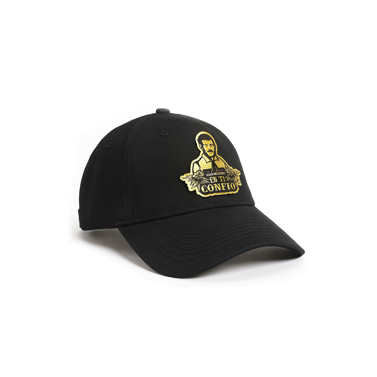 Foto 2 pulgar | Gorra Knite Gabardina Malverde Negra Ajustable Hombre
