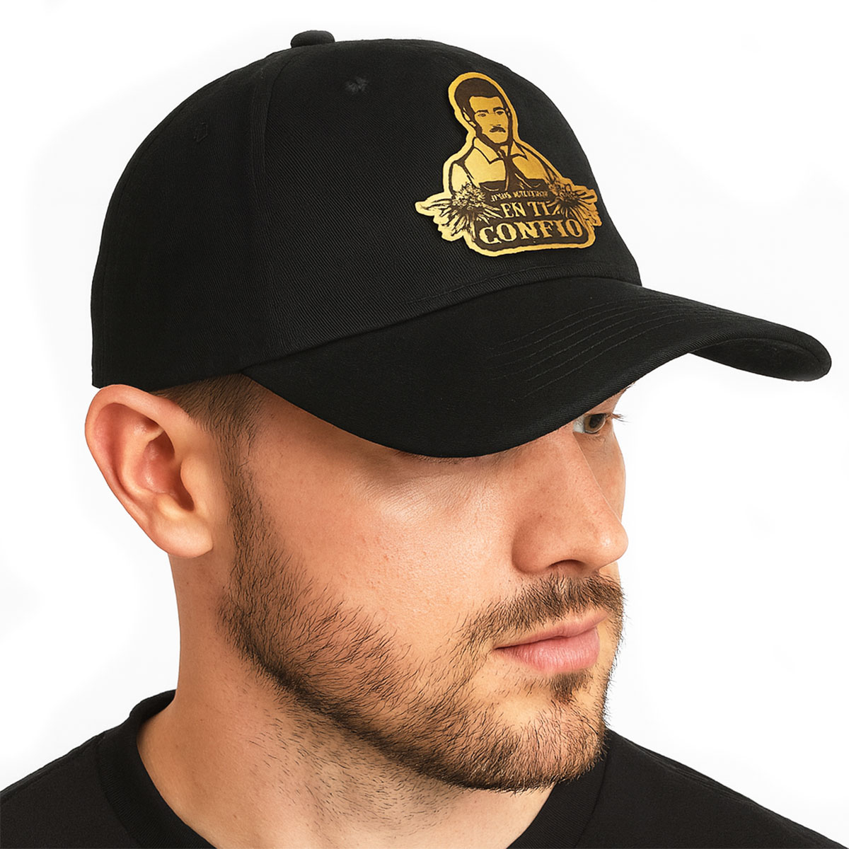 Foto 5 | Gorra Knite Gabardina Malverde Negra Ajustable Hombre