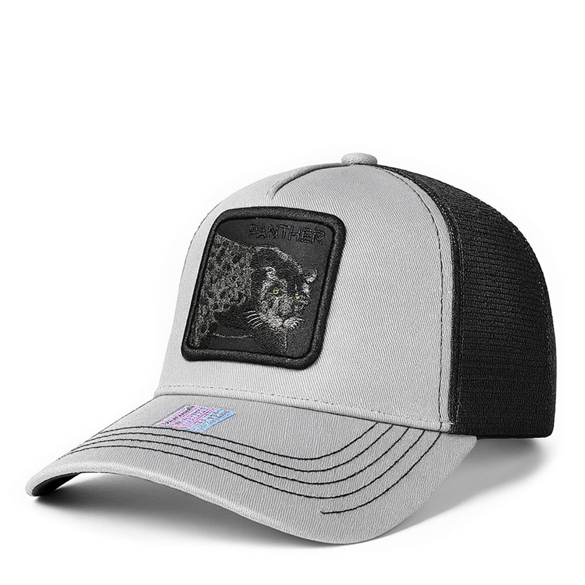 Foto 2 pulgar | Gorra Para Hombre Knite Trucker Panther Black Bordada