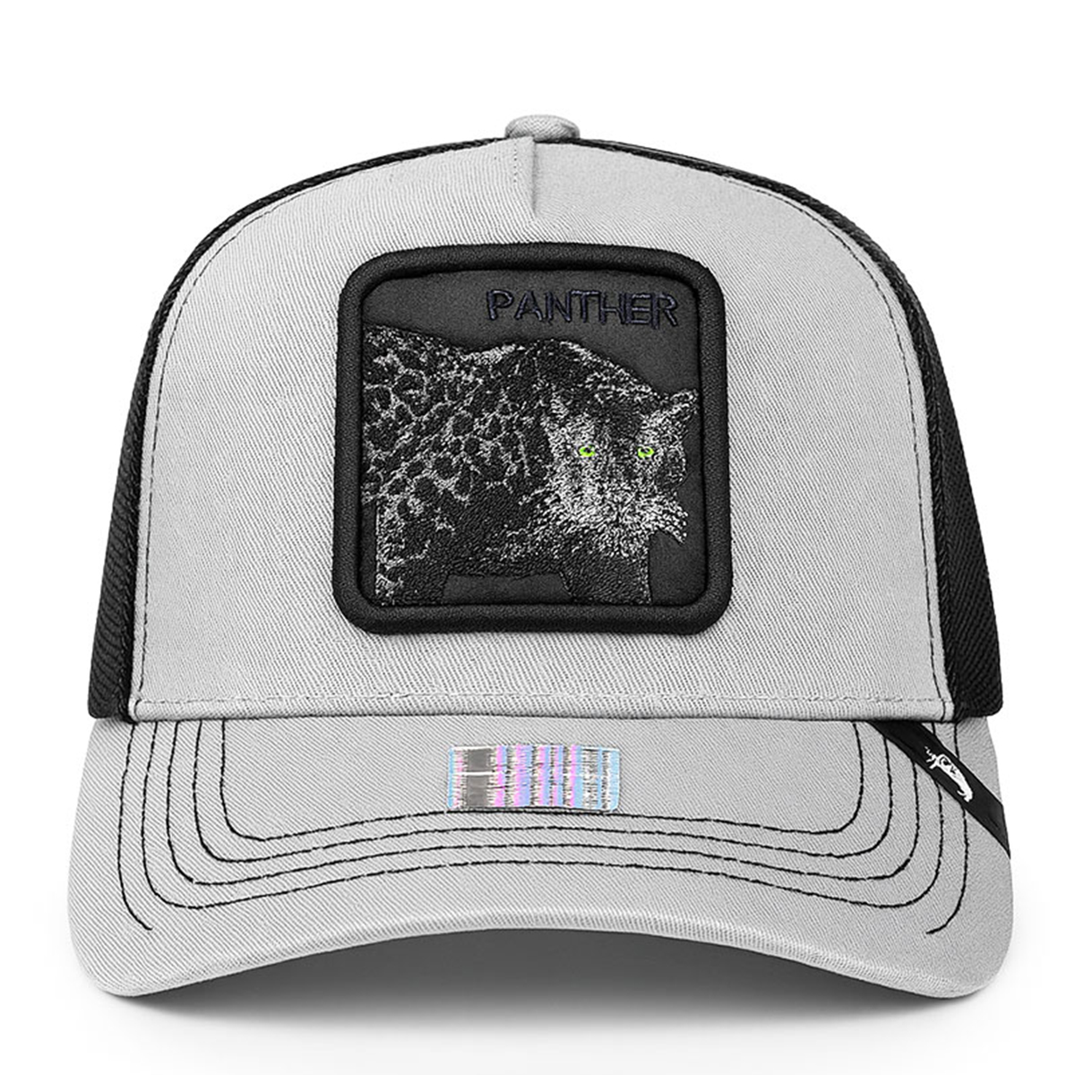 Foto 3 pulgar | Gorra Para Hombre Knite Trucker Panther Black Bordada