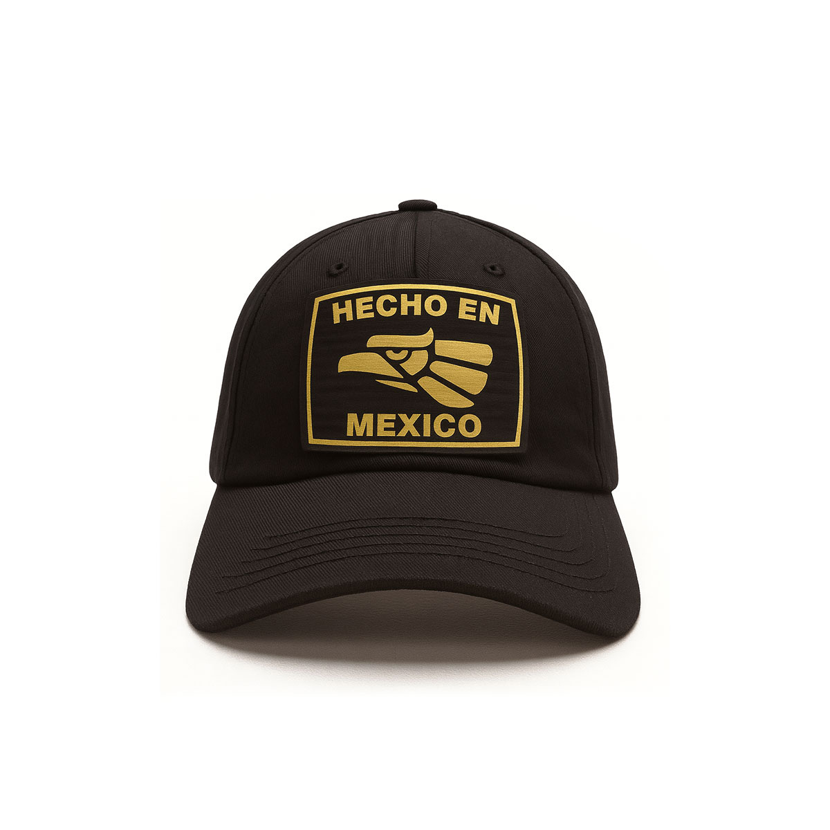 Foto 3 pulgar | Gorra Hecho En México Knite Negra Visera Curva Ajustable