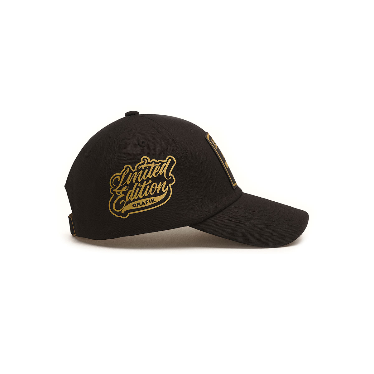 Foto 4 pulgar | Gorra Hecho En México Knite Negra Visera Curva Ajustable