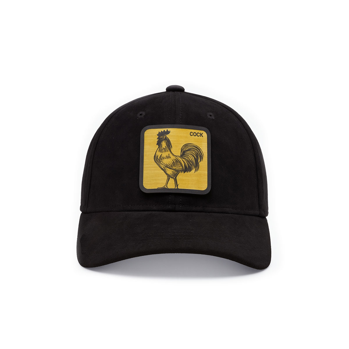 Foto 3 pulgar | Gorra Gamuza Knite Gallo Dorado Visera Curva Ajustable