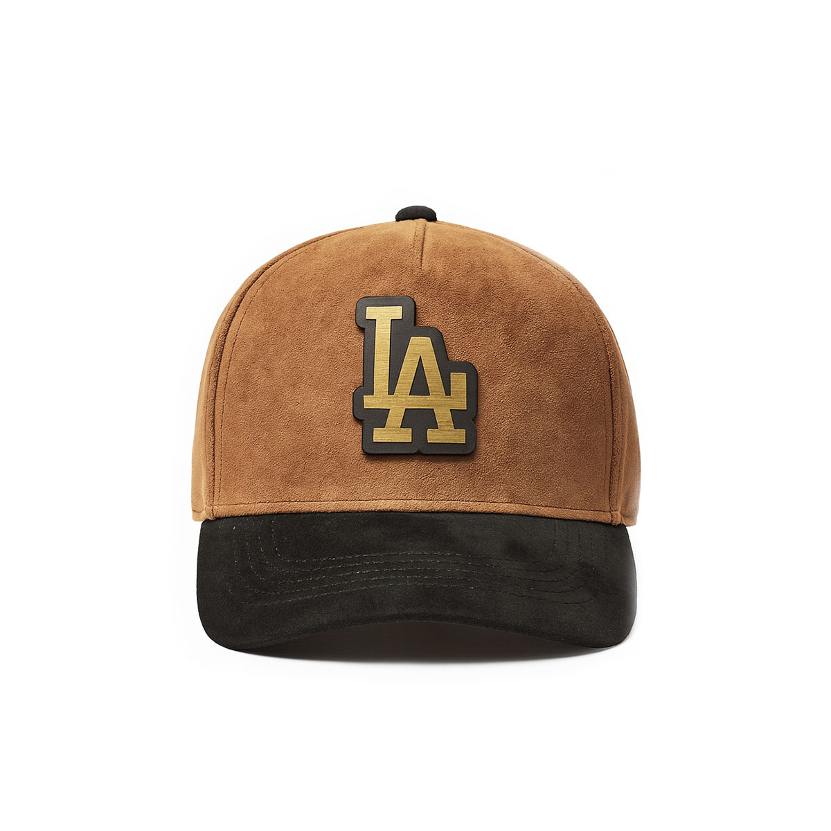 Foto 3 pulgar | Gorra Los Angeles Knite Café Visera Curva Ajustable