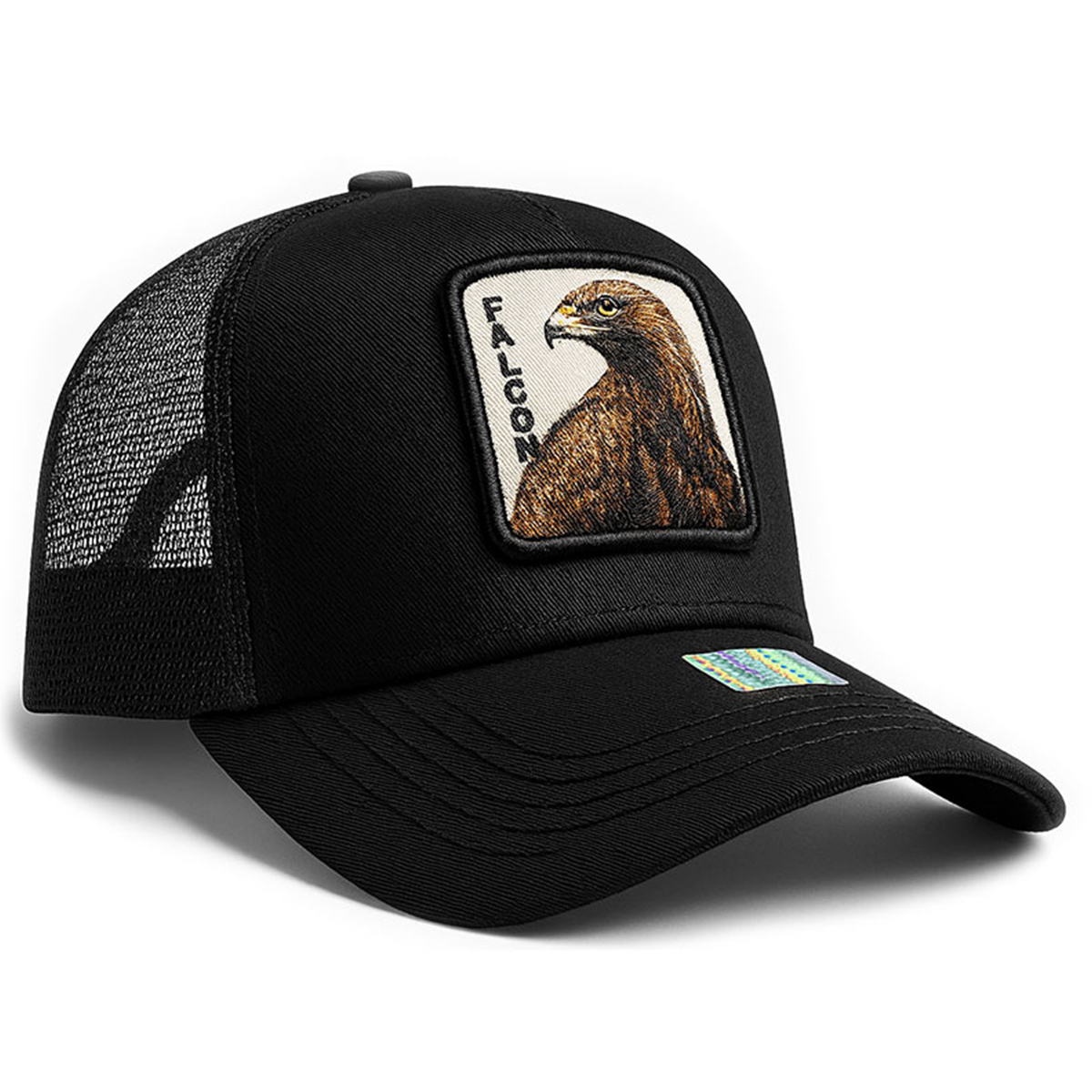 Foto 2 pulgar | Gorra Para Hombre Cerrada Knite Trucker Falcon Bordada