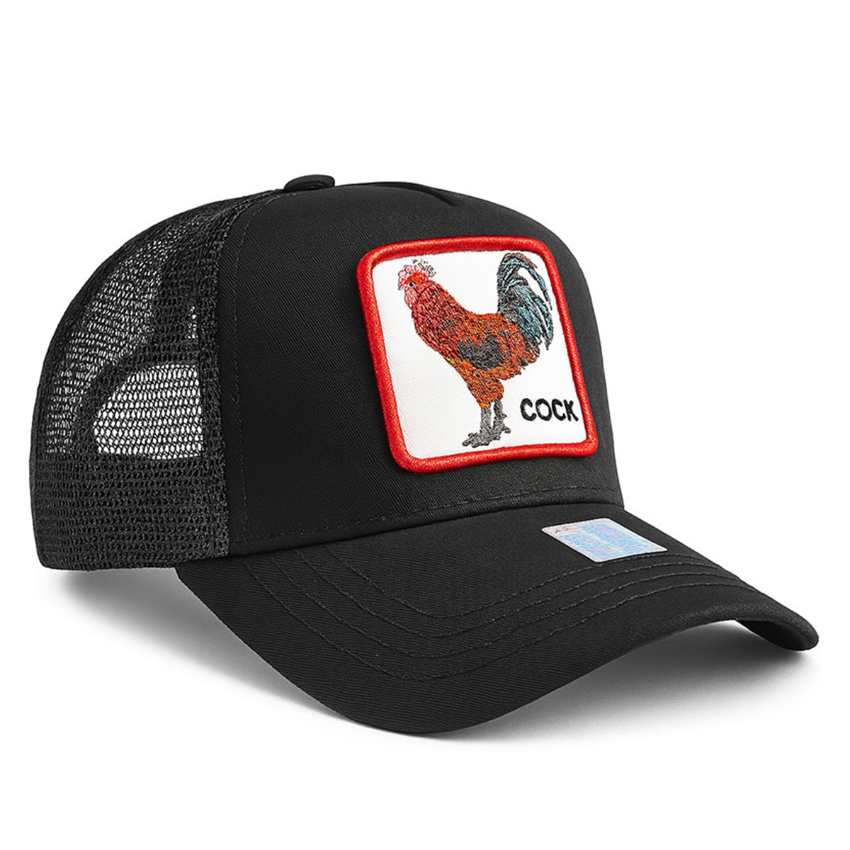 Foto 2 pulgar | Gorra Para Hombre Cerrada Knite Trucker Cock Bordada